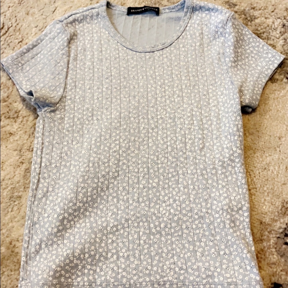 Brandy Melville Floral Top